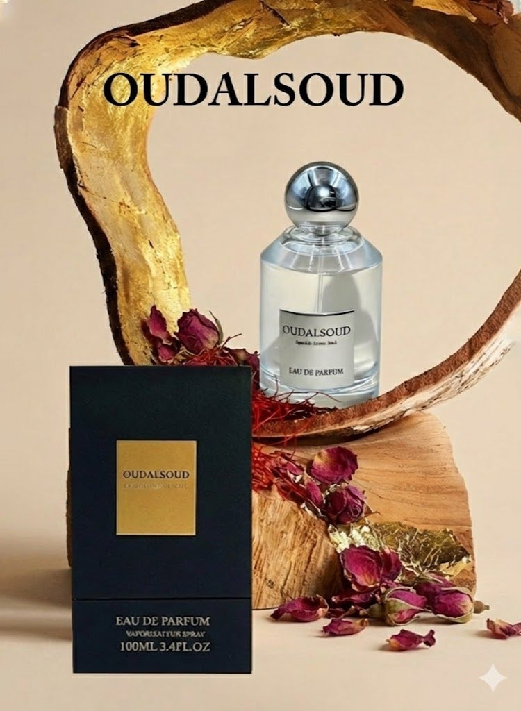أود أل سعود عطر ديزرت روز 100 مل / عطر زهري شرقي أو دو بارفان / تركيز العطر 40٪ - يبقى العطر على الملابس لمدة 12 ساعة، على الجلد لمدة 8 ساعات / للرجال والنساء / مثالي للمكتب والمواعدة وتقديم الهدايا - Image 1